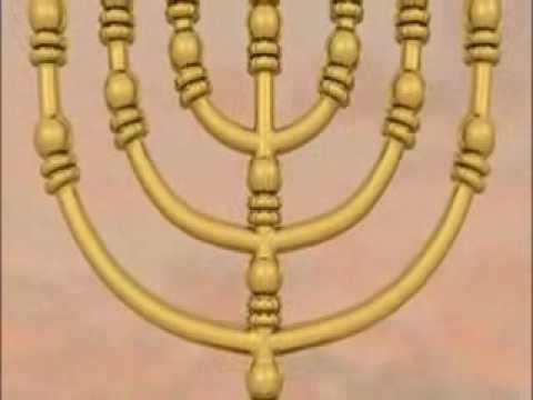 el candelabro de oro en la biblia