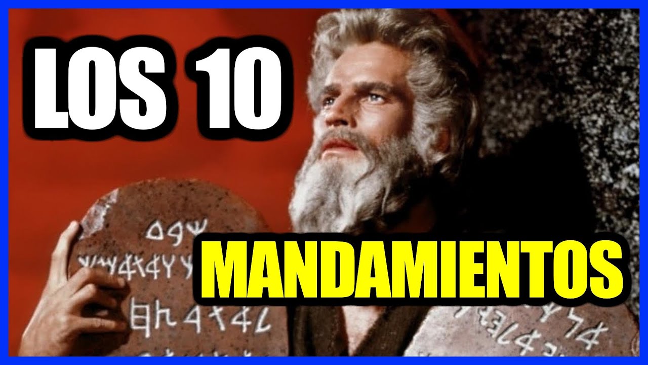 en que parte de la biblia estan los mandamientos