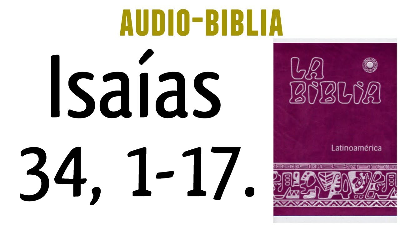 isaias 34 14 biblia catolica