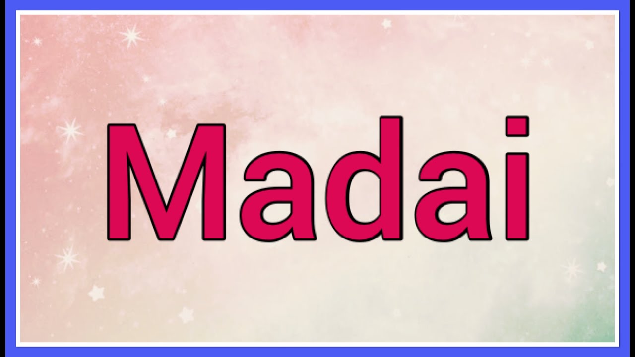 nombre madai en la biblia