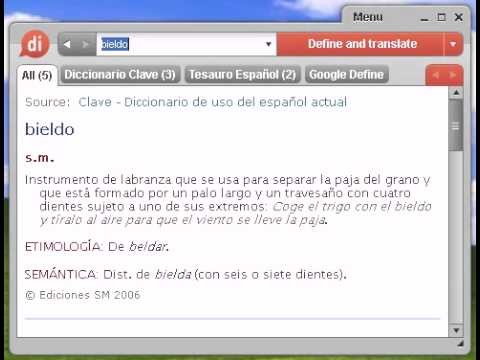 que es bieldo en la biblia