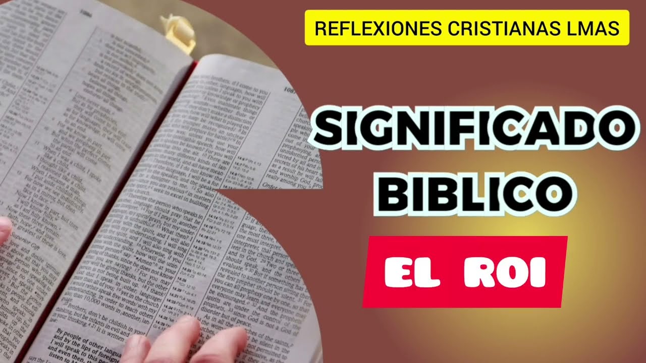 que significa roy en la biblia