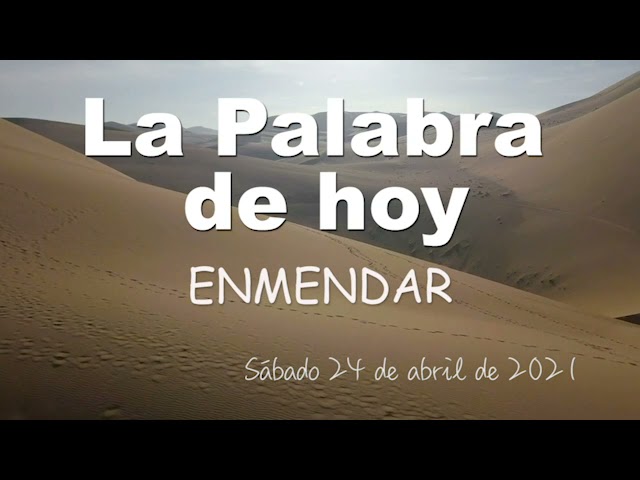 significado de enmendar en la biblia