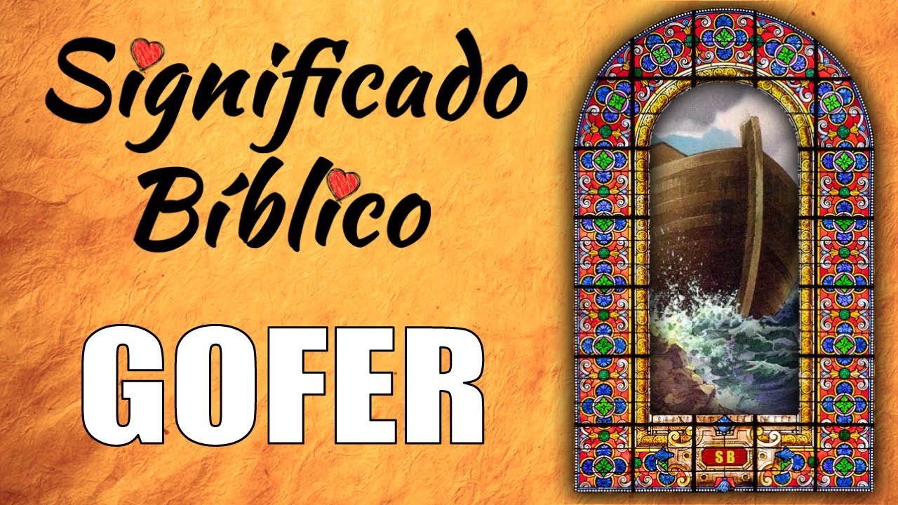 significado de gofer segun la biblia