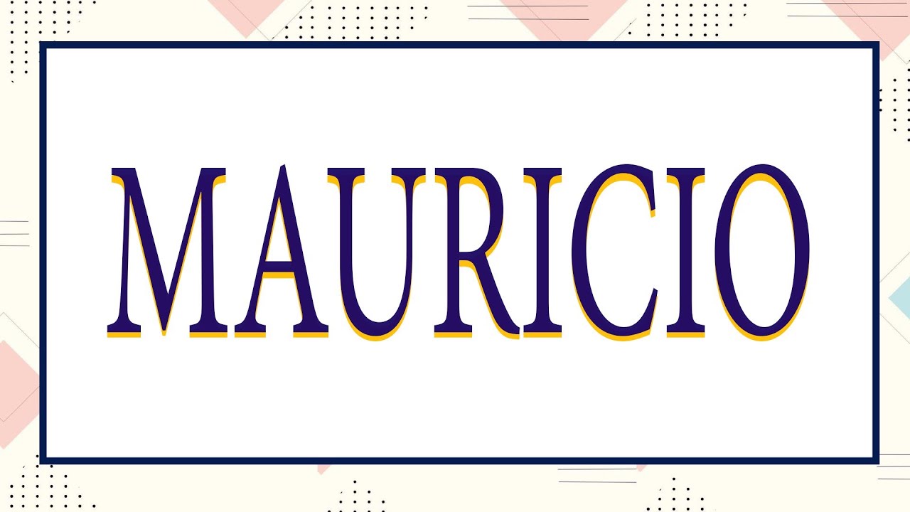 significado de mauricio en la biblia