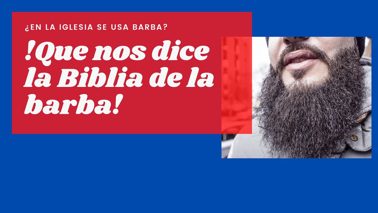 que dice la biblia de la barba del hombre