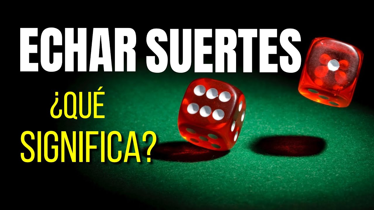 que significa echar suertes en la biblia
