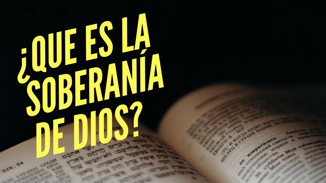 que significa soberano en la biblia