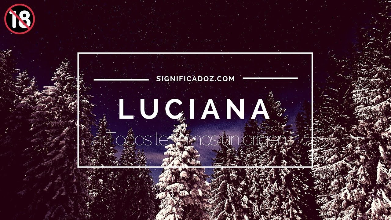 significado del nombre luciana en la biblia