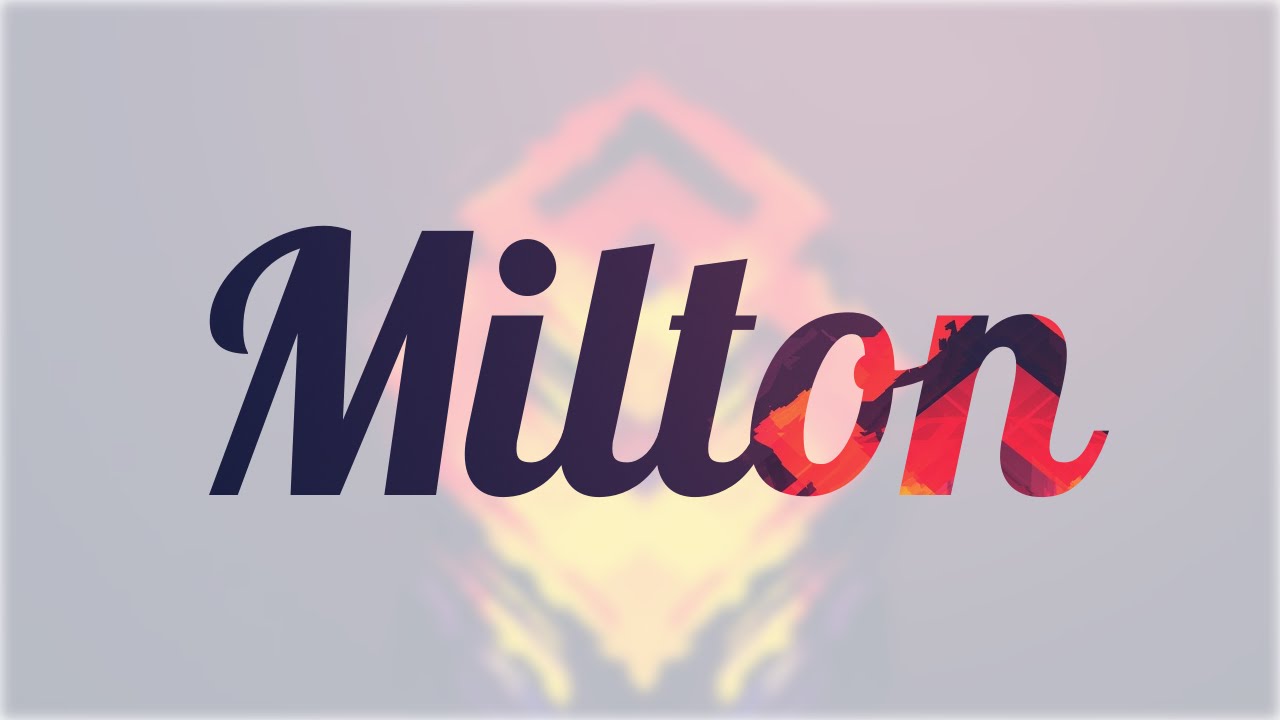 significado del nombre milton en la biblia