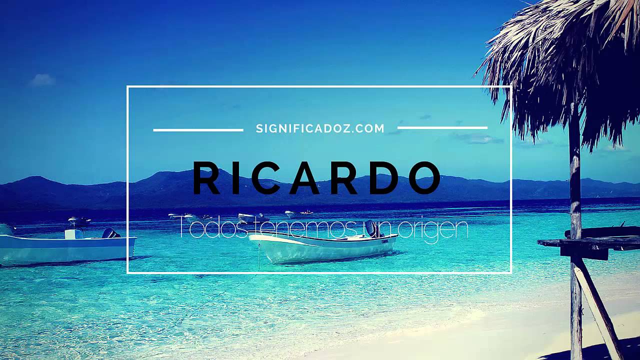 significado del nombre ricardo en la biblia