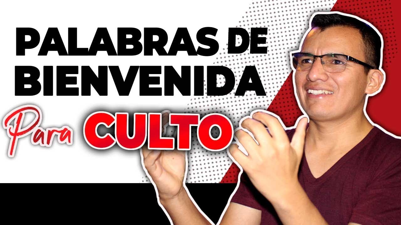 texto de bienvenida en la biblia
