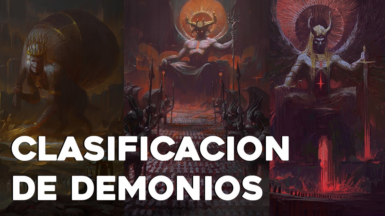tipos de demonios en la biblia