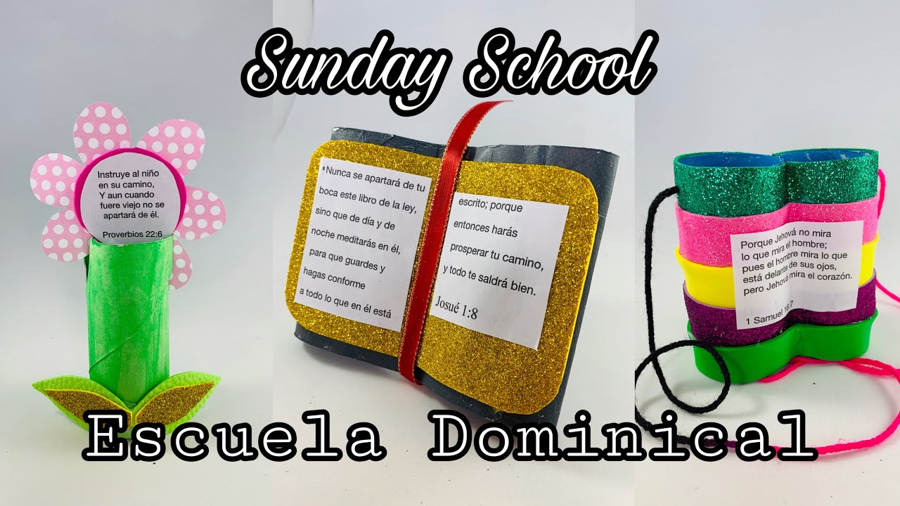 trabajo manual sobre la biblia